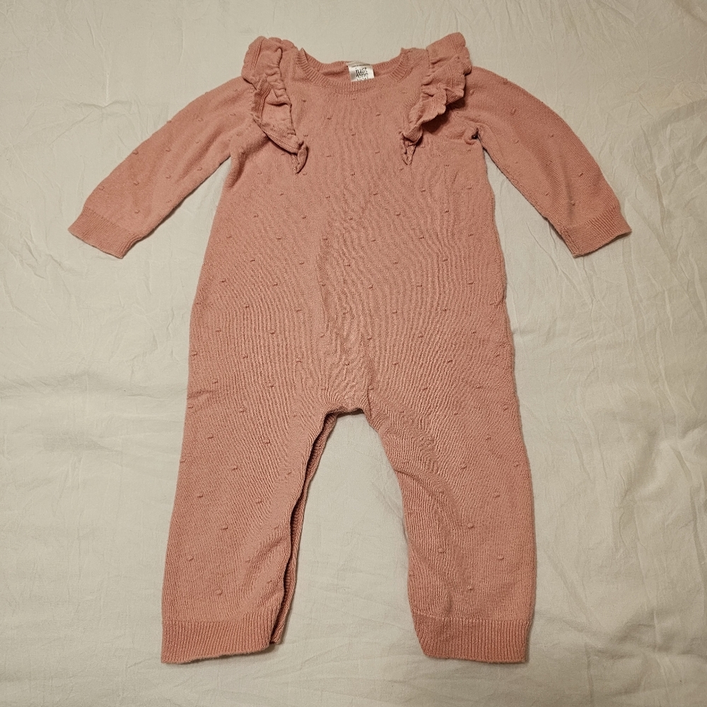 Carter's Just One You sweater long sleeve and pant sweater romper 9- months